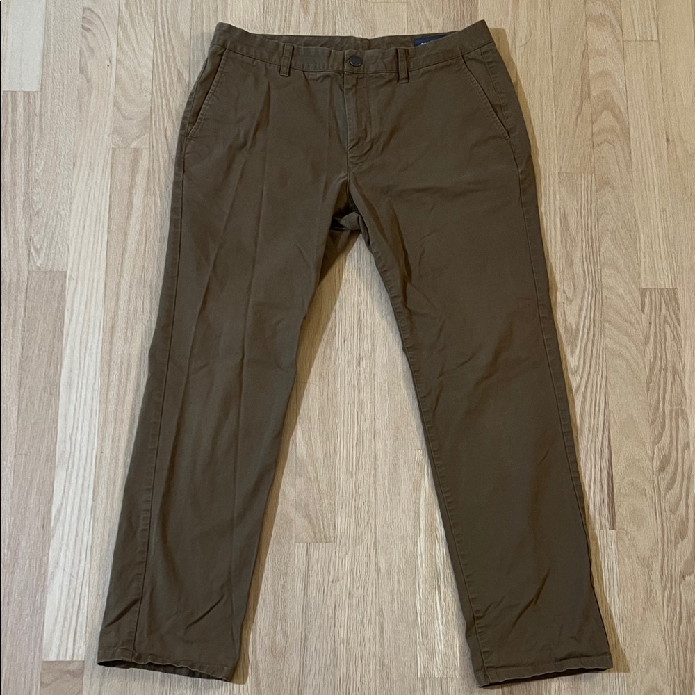 Bonobos Brown Slim Chinos / Slacks - Size 35 x 32